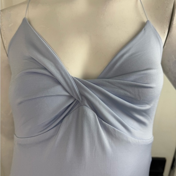 Meshki Blue Halter Gown for Weddings - Picture 6 of 13